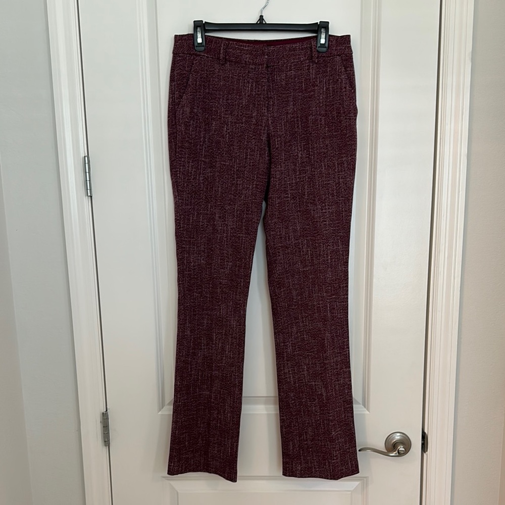 Express Red Tailored Trousers for Professional Occasions